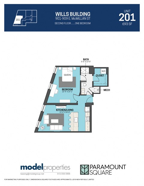 1826 Race Street Studio-1 Bed Apartment for Rent - Photo Gallery 20